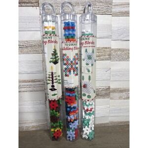 Lot Of 3 Tubes New Ankyo Mini Hashtag Interlocking Building Blocks